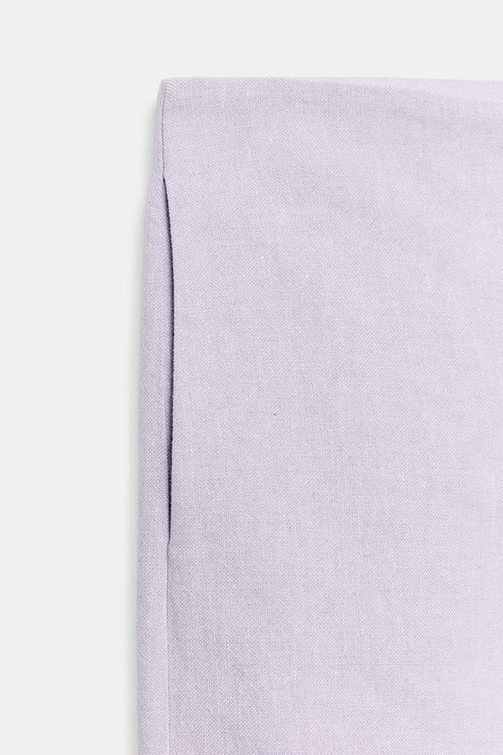 PANTALON BALLOON ZW COLLECTION - Mauve de Zara - Image 7