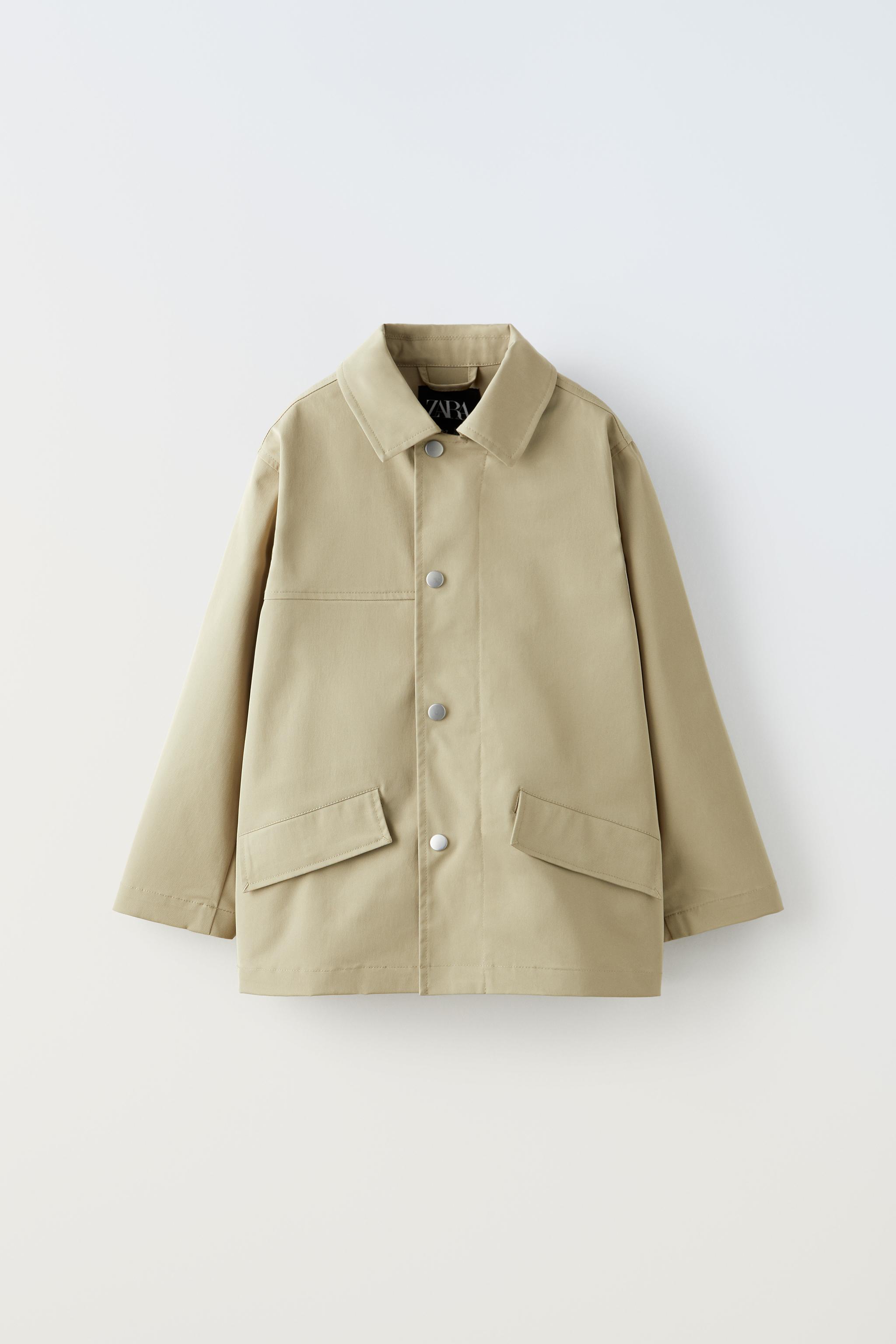 TECHNICAL WATER REPELLENT TRENCH COAT TRUE NEUTRALS - Beige | ZARA