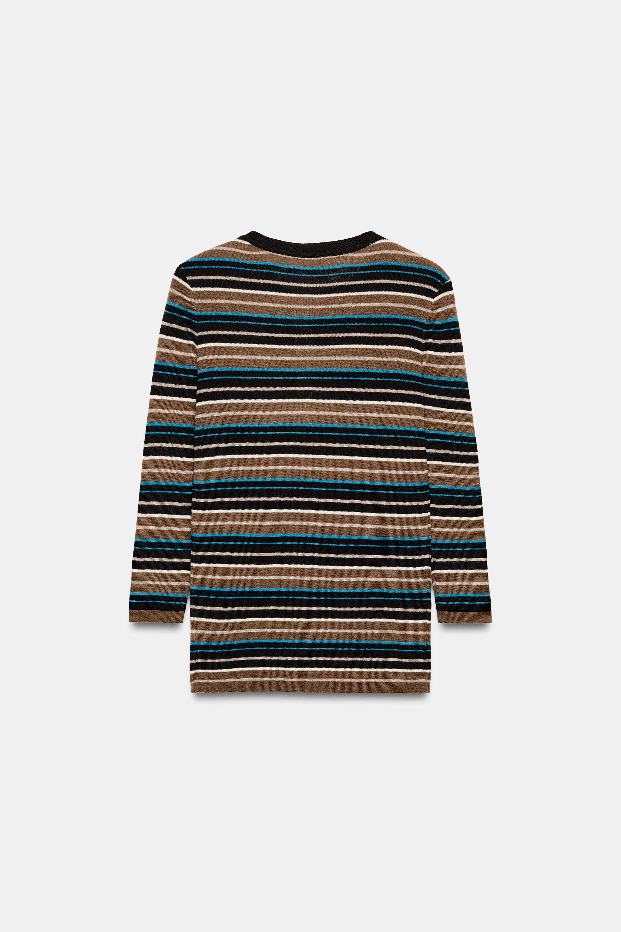 KNIT HENLEY JUMPER - Multicoloured | ZARA South Africa