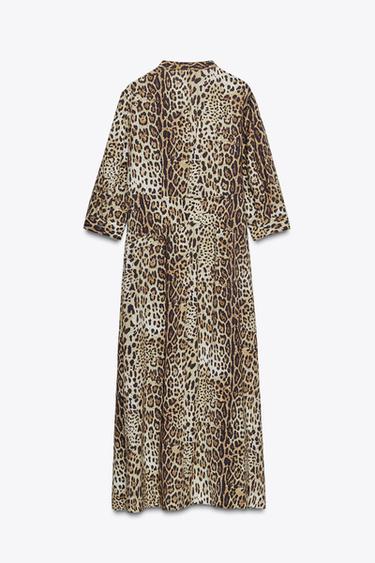 ZW COLLECTION ANIMAL PRINT DRESS - Leopard by Zara - Image 2