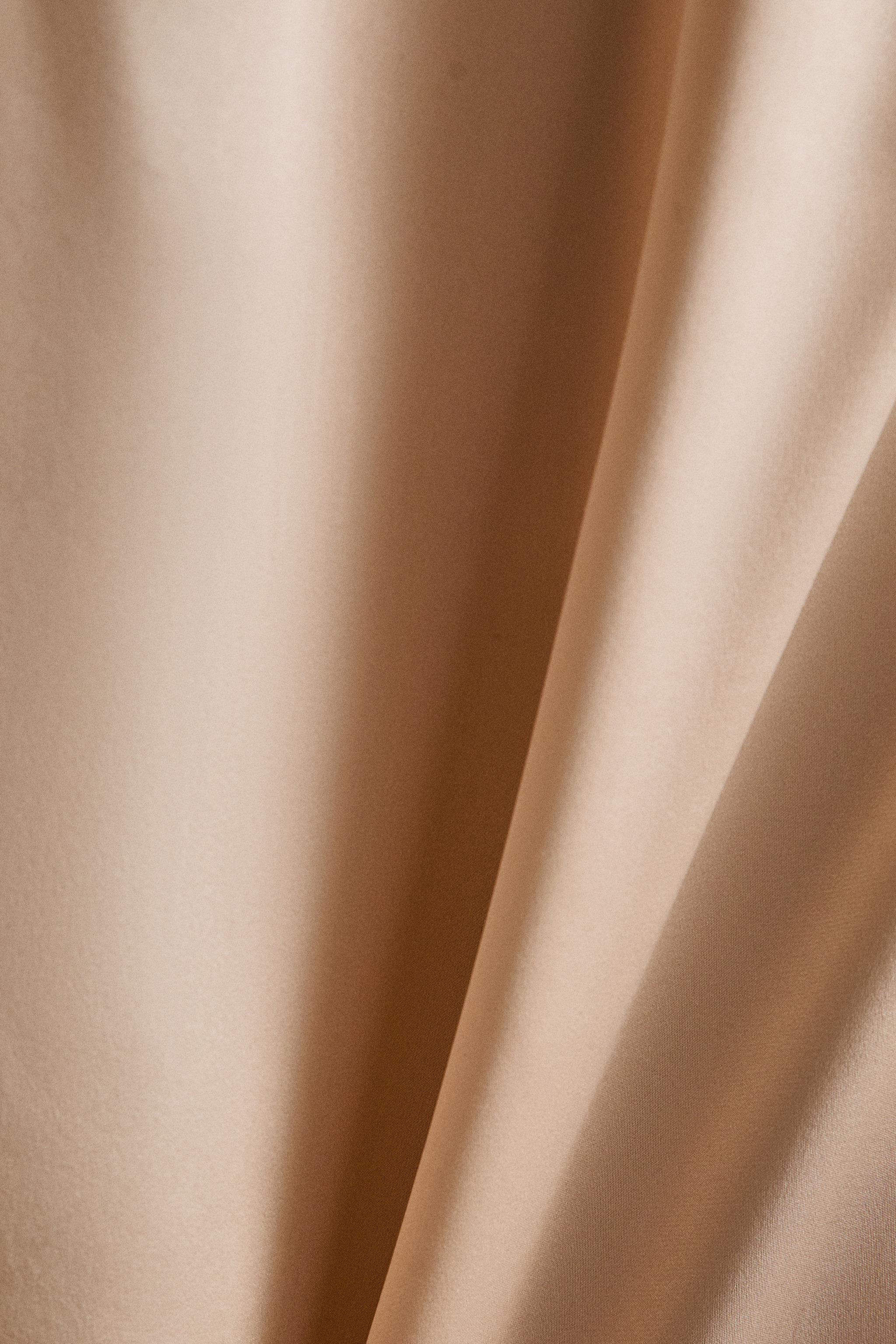 MULBERRY SILK SHORT NIGHTGOWN
