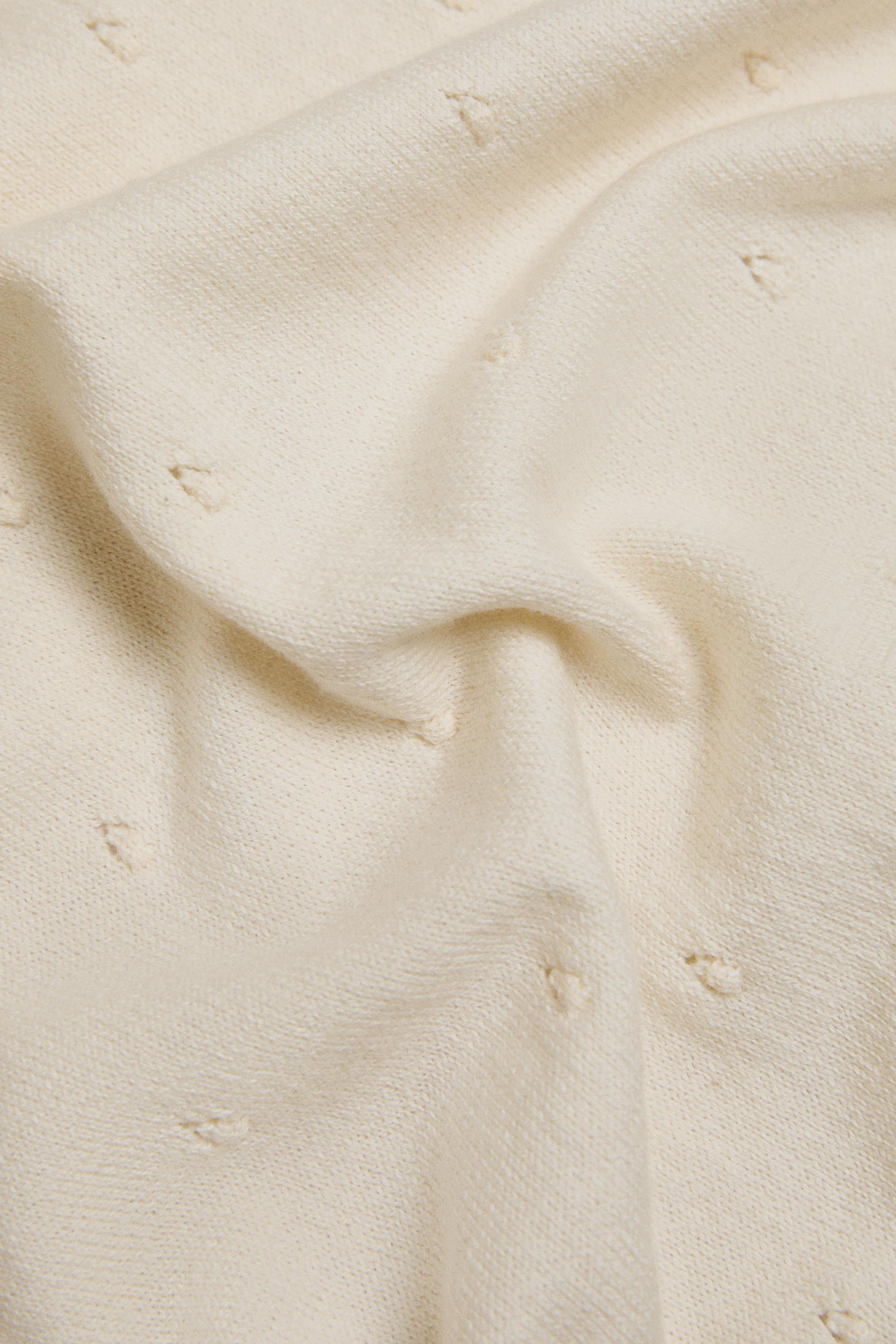 BABY COTTON BLANKET WITH DOTS