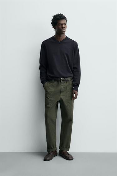 JERSEI DE MESCLA DE COTÓ - Marí de Zara