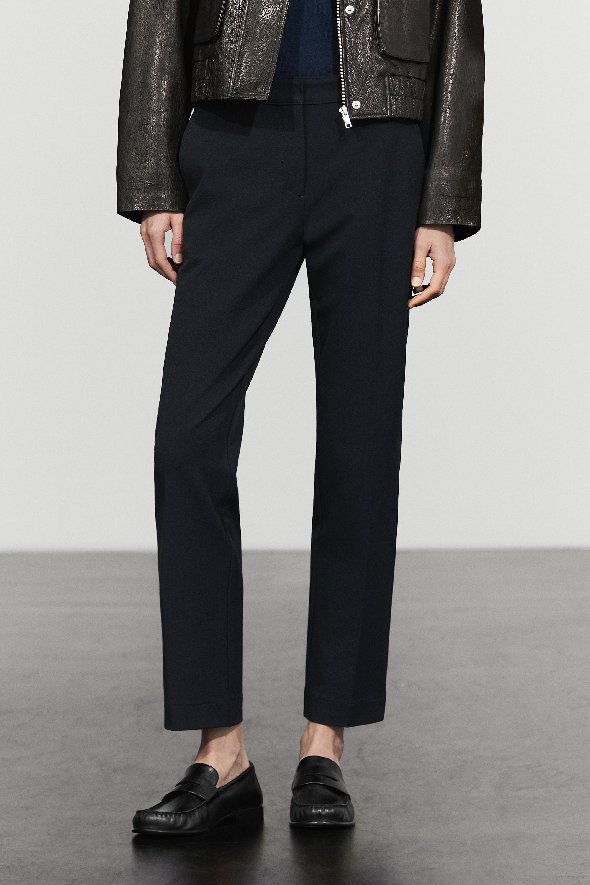 Stretch technical pants — Navy blue