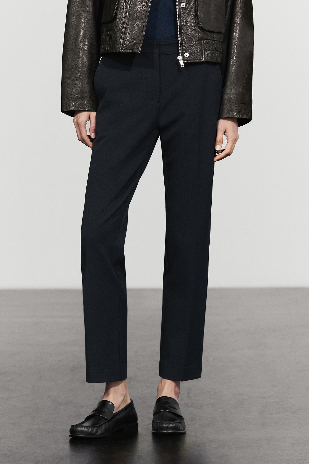 Stretch technical pants — Navy blue
