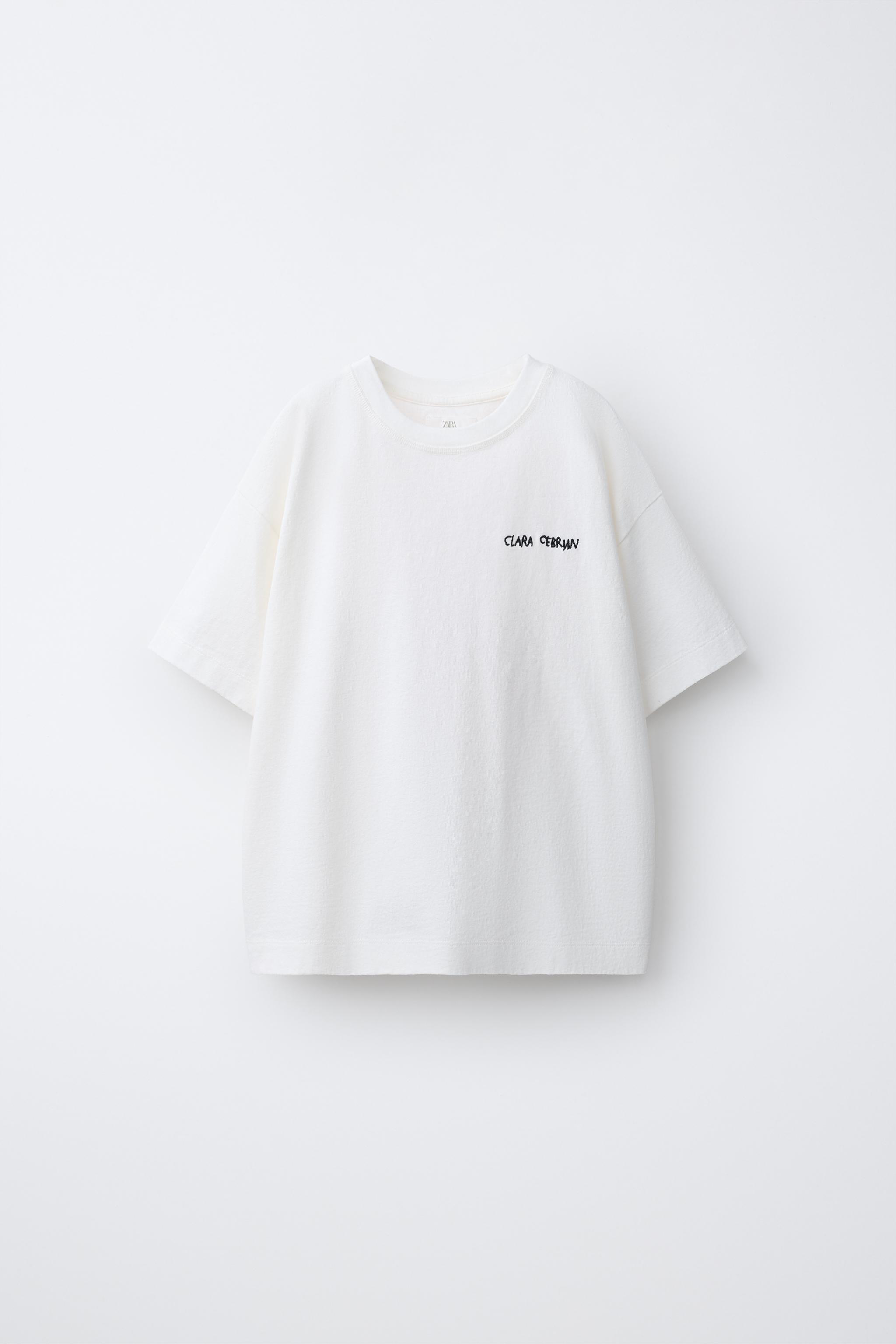 CLARA CEBRIAN © T-SHIRT — White
