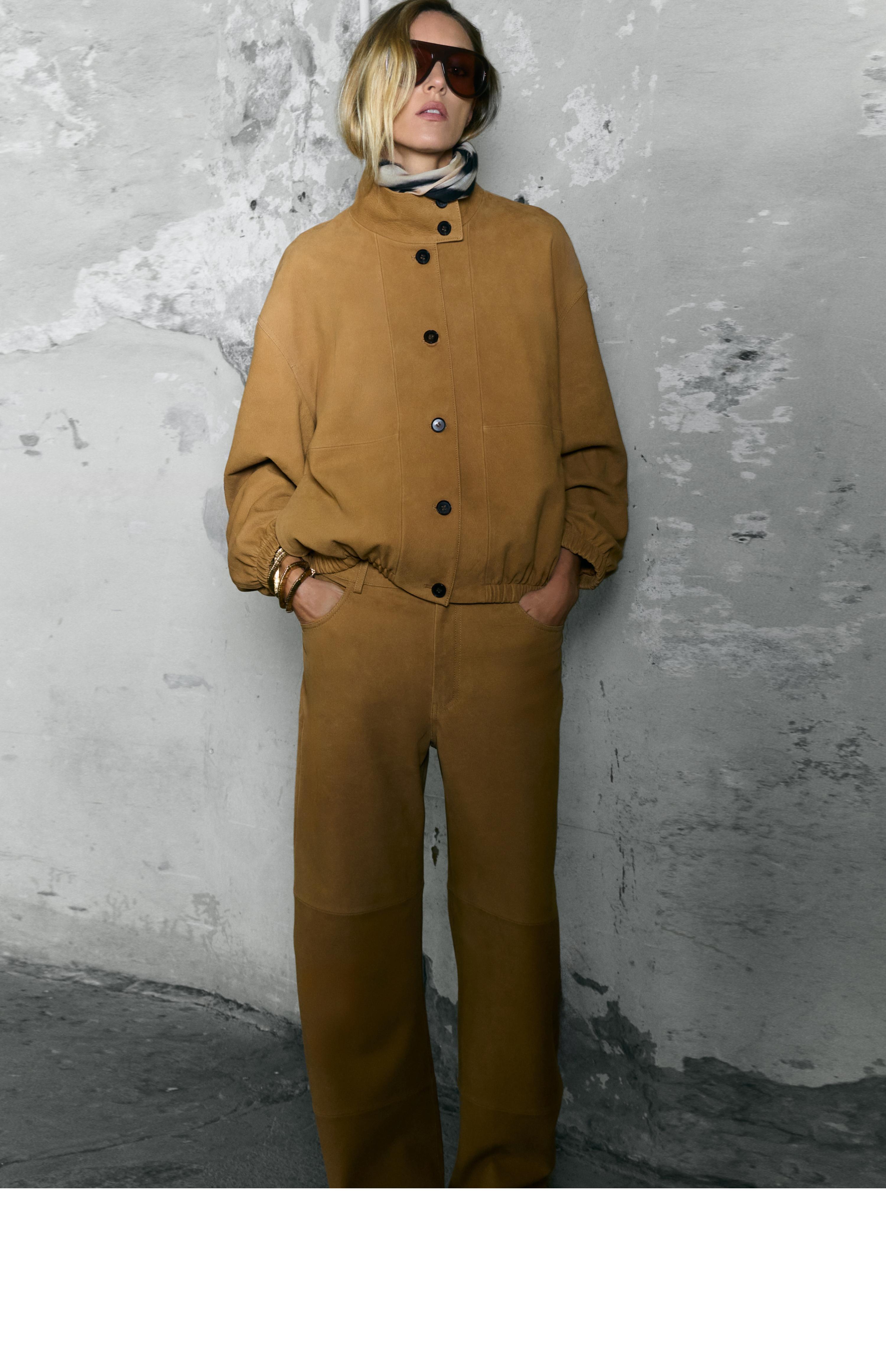 ZARA limited サテン スカジャン y2k unisex luxury ZARA United States | New Collection Online