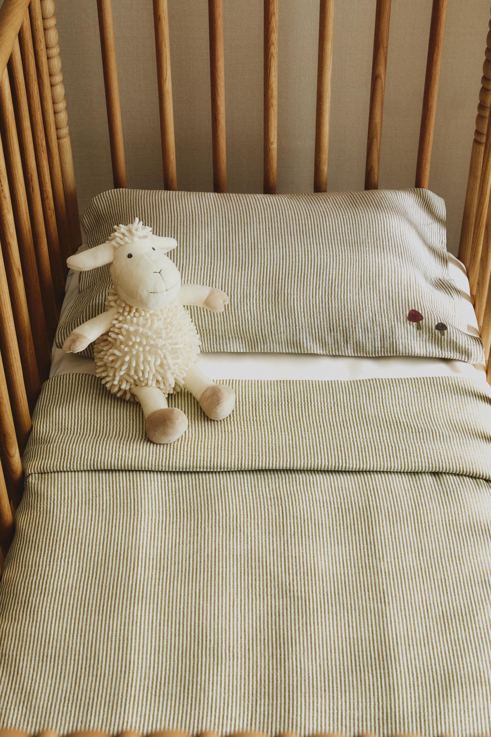 HOUSSE DE COUETTE ENFANT GAZE RAYURES