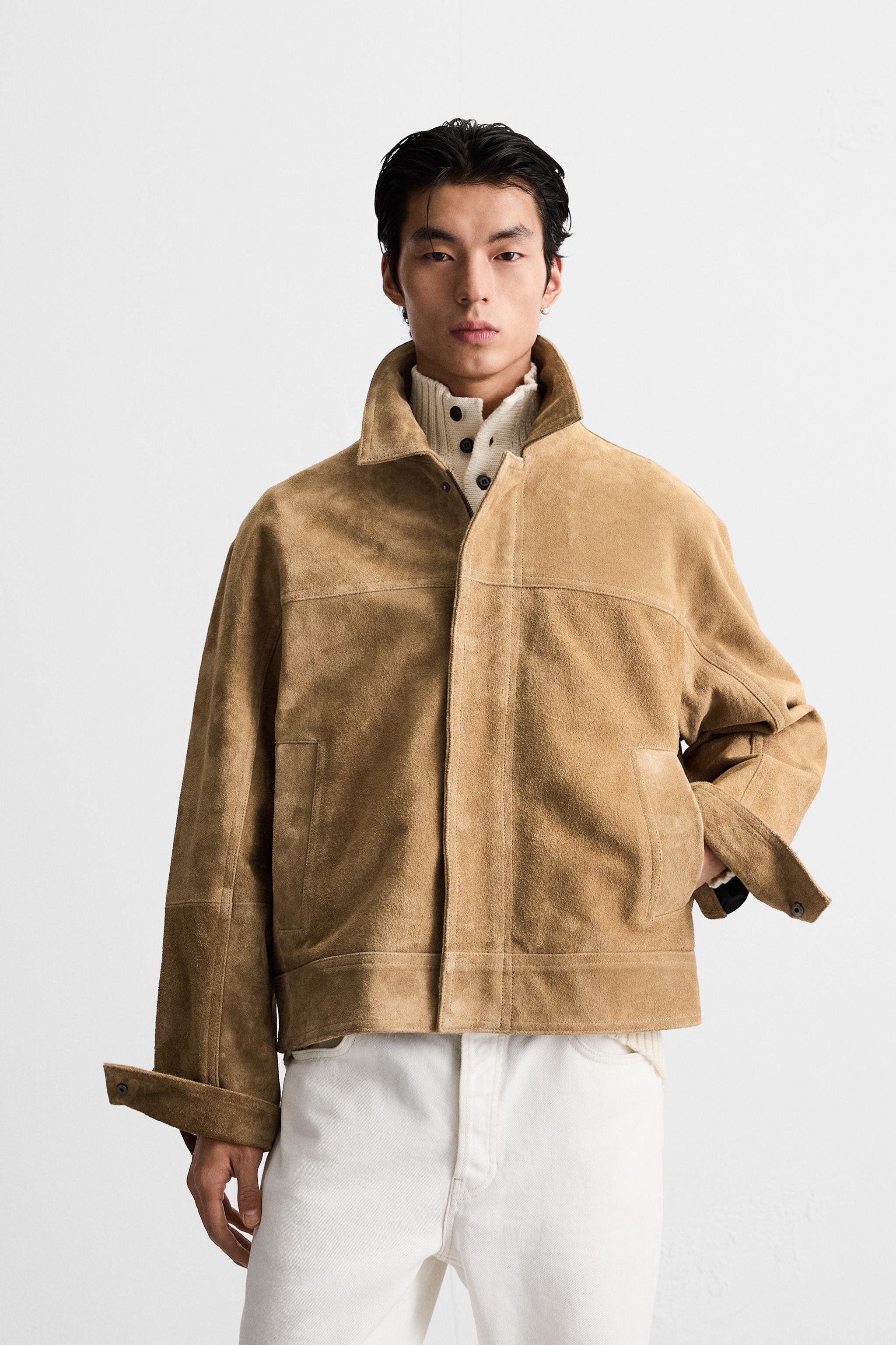 スエードジャケット | メンズ | ZARA 日本