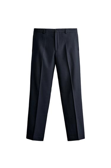 PANTALON REGULAR FIT COSTUME CONFORT - Bleu marine de Zara