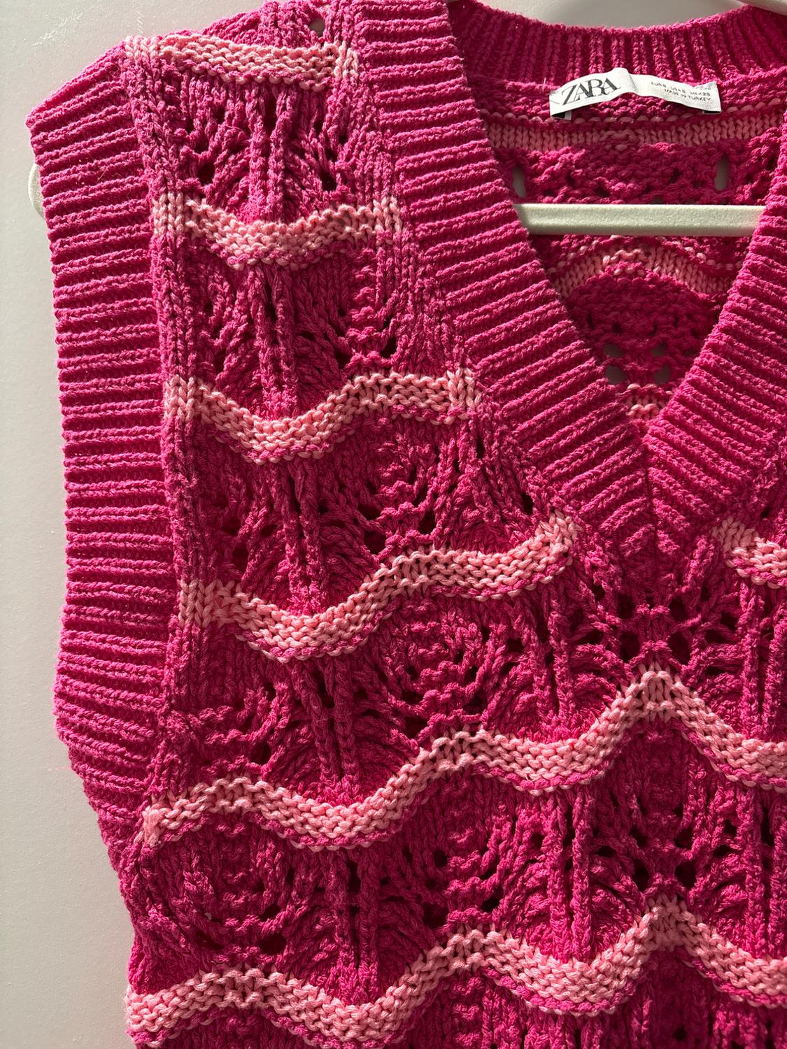TEXTURED KNIT TOP - Image 3
