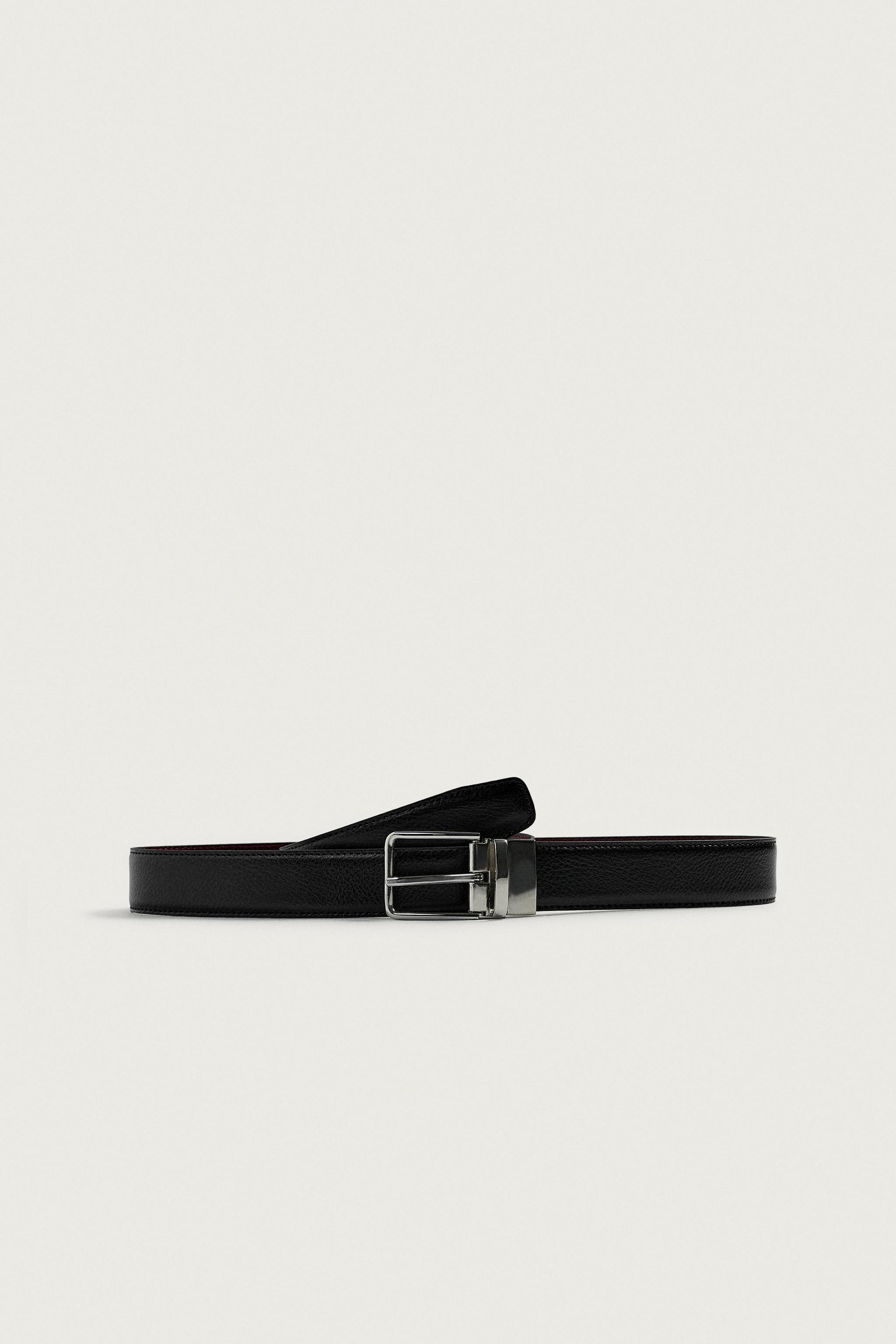 REVERSIBLE LEATHER BELT