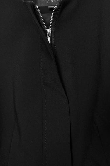 TOP GILET CINTRE PEPLUM - Noir de Zara - Image 7