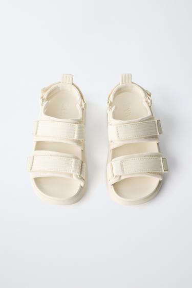 SANDALES TECHNIQUES - Blanc écru de Zara - Image 4