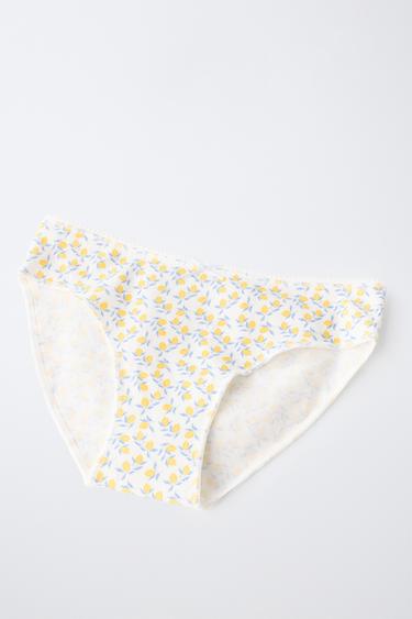 6-14 ANS/ LOT DE SIX CULOTTES CITRONS - Bleu / Blanc de Zara - Image 5