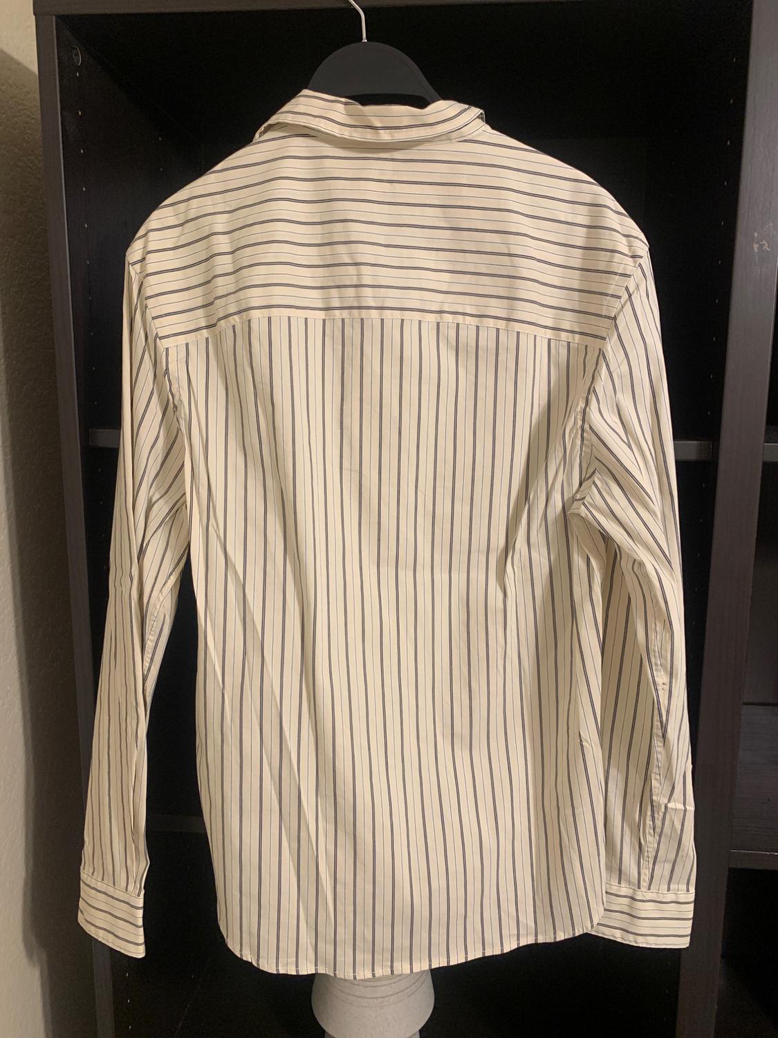 ZARA MENS LONG SLEEVE STRIPPED SHIRT - Image 3