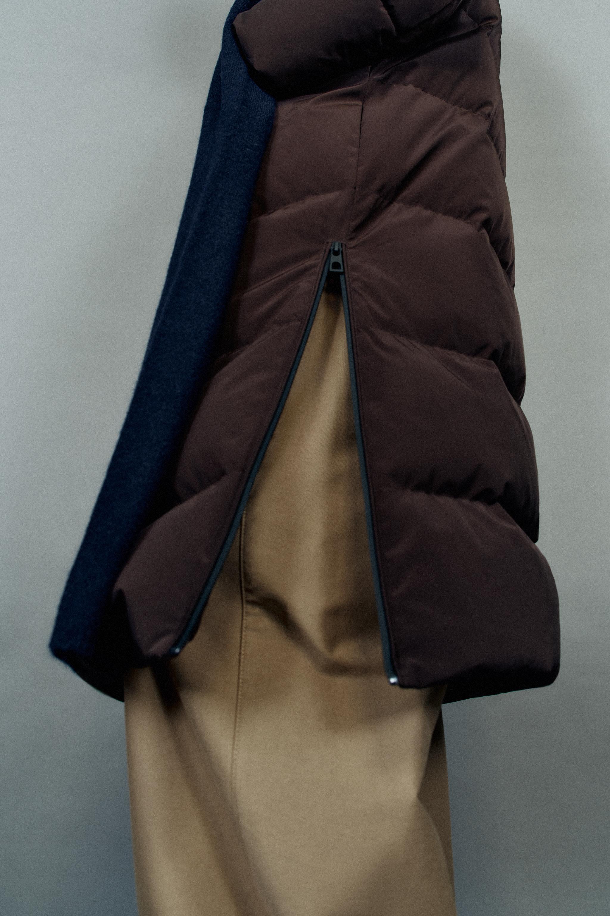 ANORAK MATELASSÉ 50 % DUVET PLUMES DÉPERLANT COUPE-VENT
