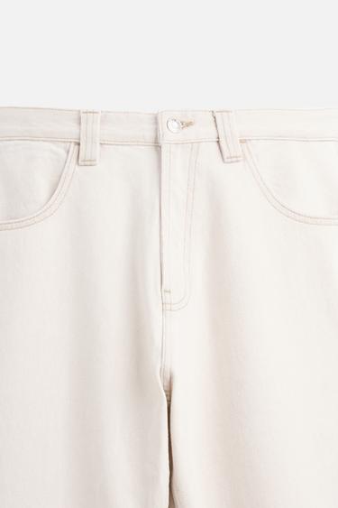 BAGGY FIT SEAM JEANS - Light pink by Zara - Image 8