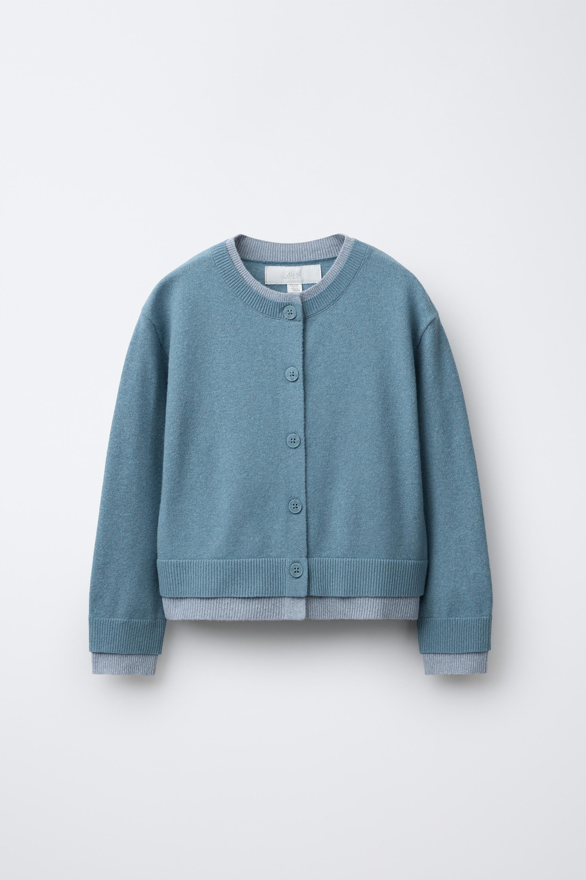 Cotton Cardigan Cardigan Herren Zara Zara Strickjacke Red/rot (Pre