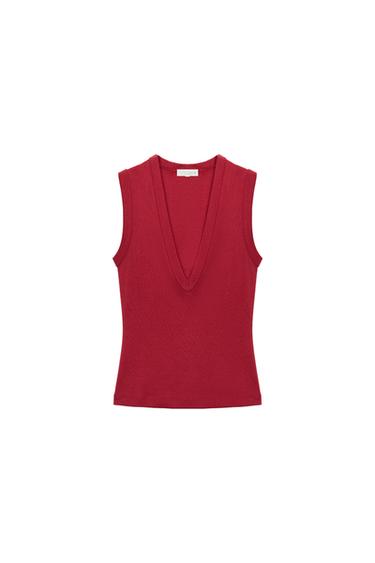 SAMARRETA DE COTÓ ESCOT EN PUNTA - Vermell de Zara