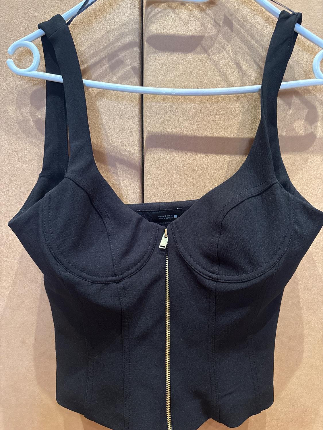 CORSETRY-INSPIRED ZIP TOP - Image 3