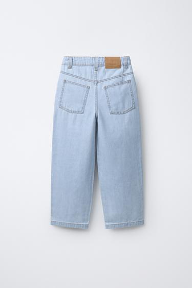 LOOSE FIT JEANS - Light blue by Zara - Image 1