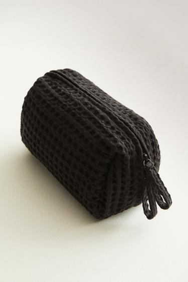TROUSSE TISSU GAUFRÉ - Noir de Zara - Image 5
