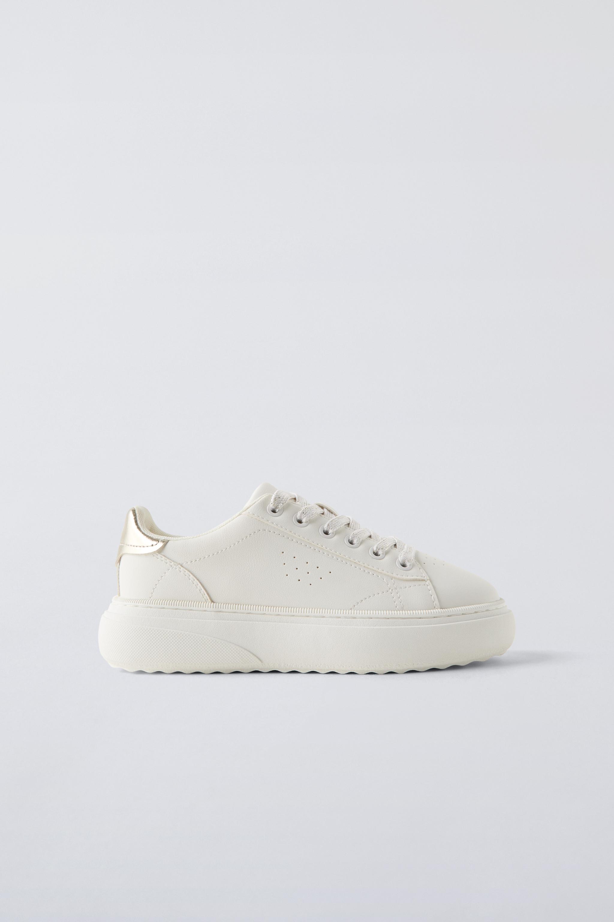 Platform trainers zara on sale