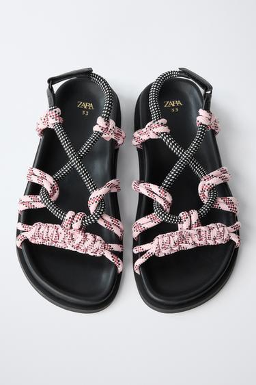 ROPE SANDALS - Black by Zara - Image 3