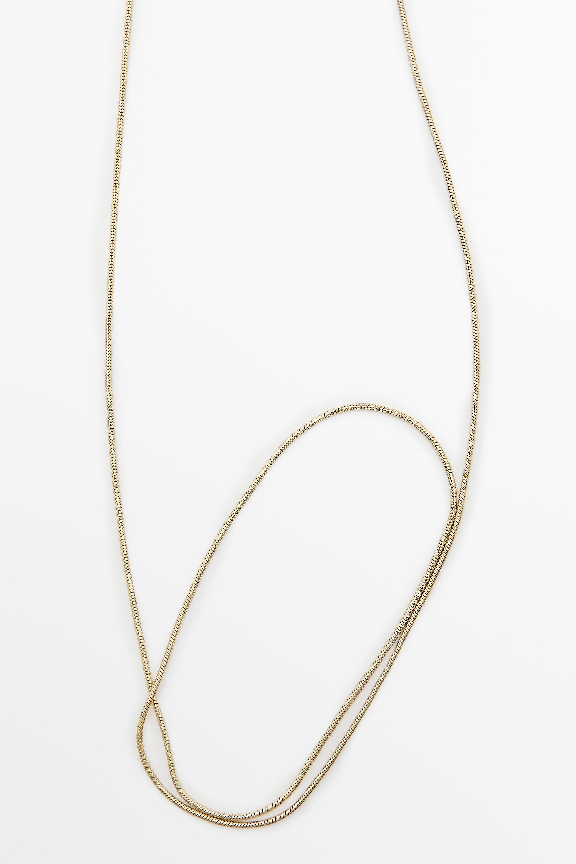 Lariat necklace