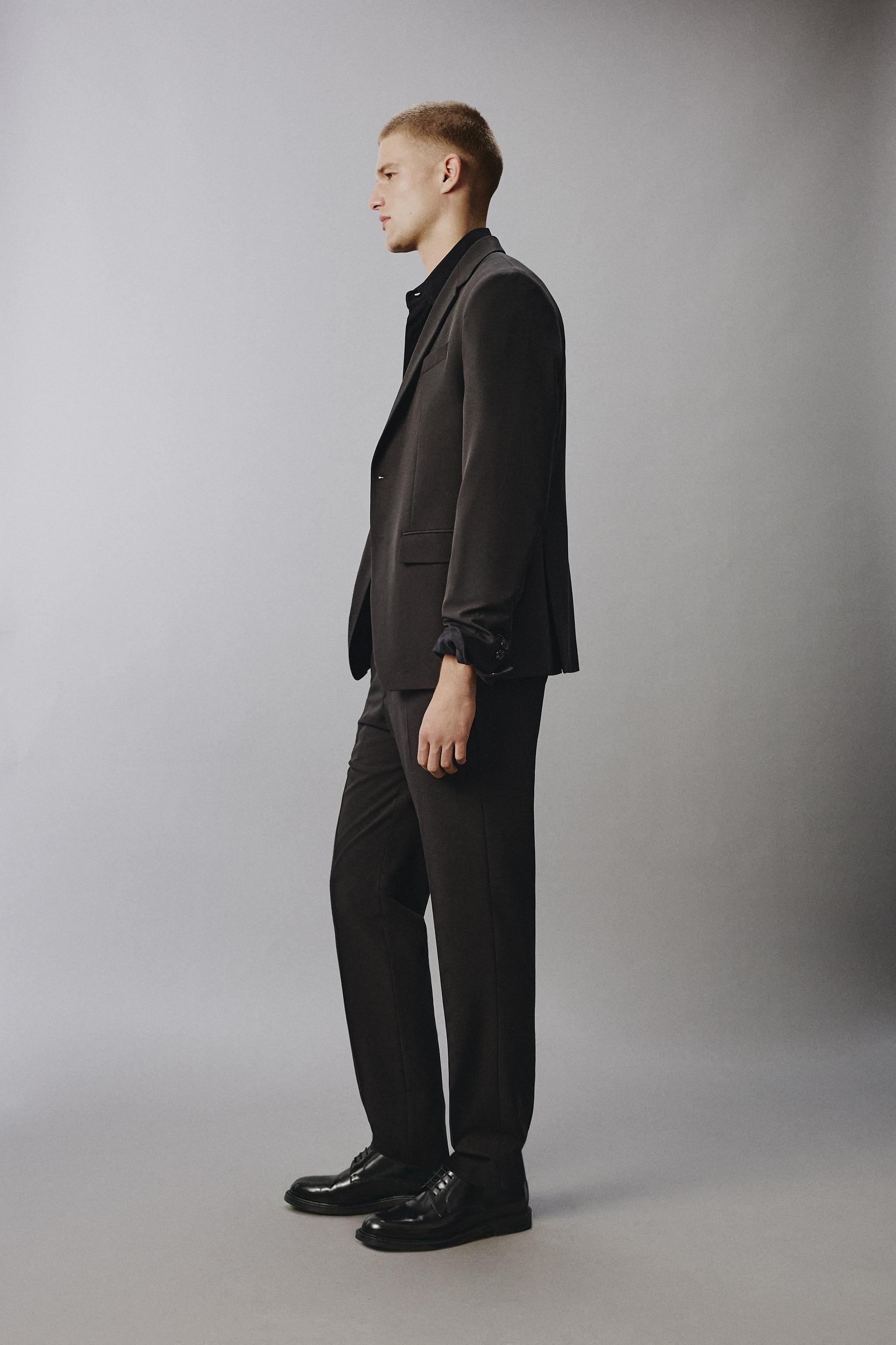 STRETCH SUIT PANTS