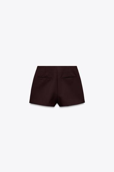 SKORT - Burgundy by Zara