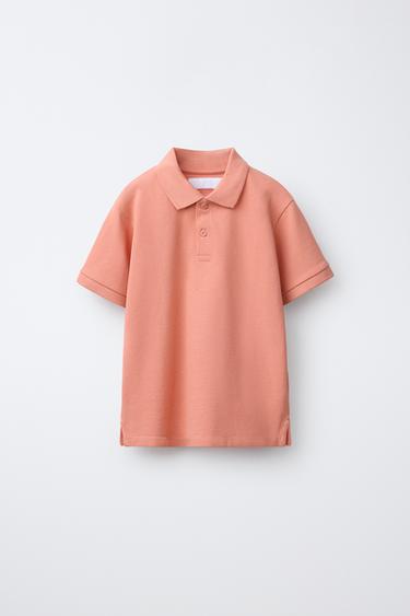 BASIC-PIKEE-POLOSHIRT - Lachsfarben von Zara - Bild 0