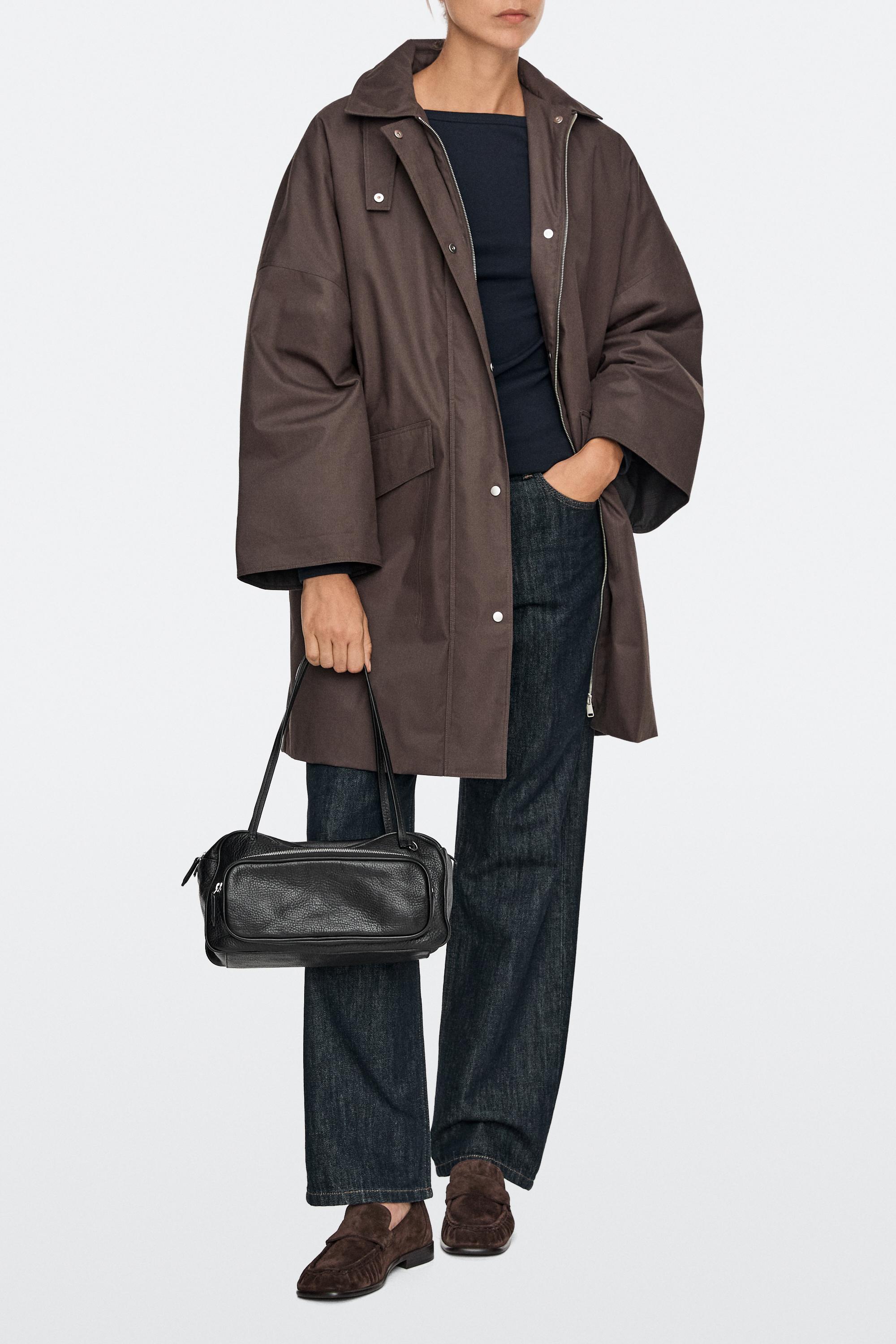 Medium Nappa leather bowling bag