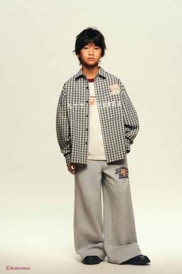 BUTTERBEAR © CHECK SHIRT - Navy blue by Zara