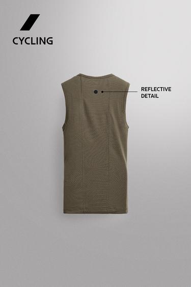 DEBARDEUR THERMIQUE COUCHE DE BASE GRAVEL - Gris taupe de Zara - Image 8