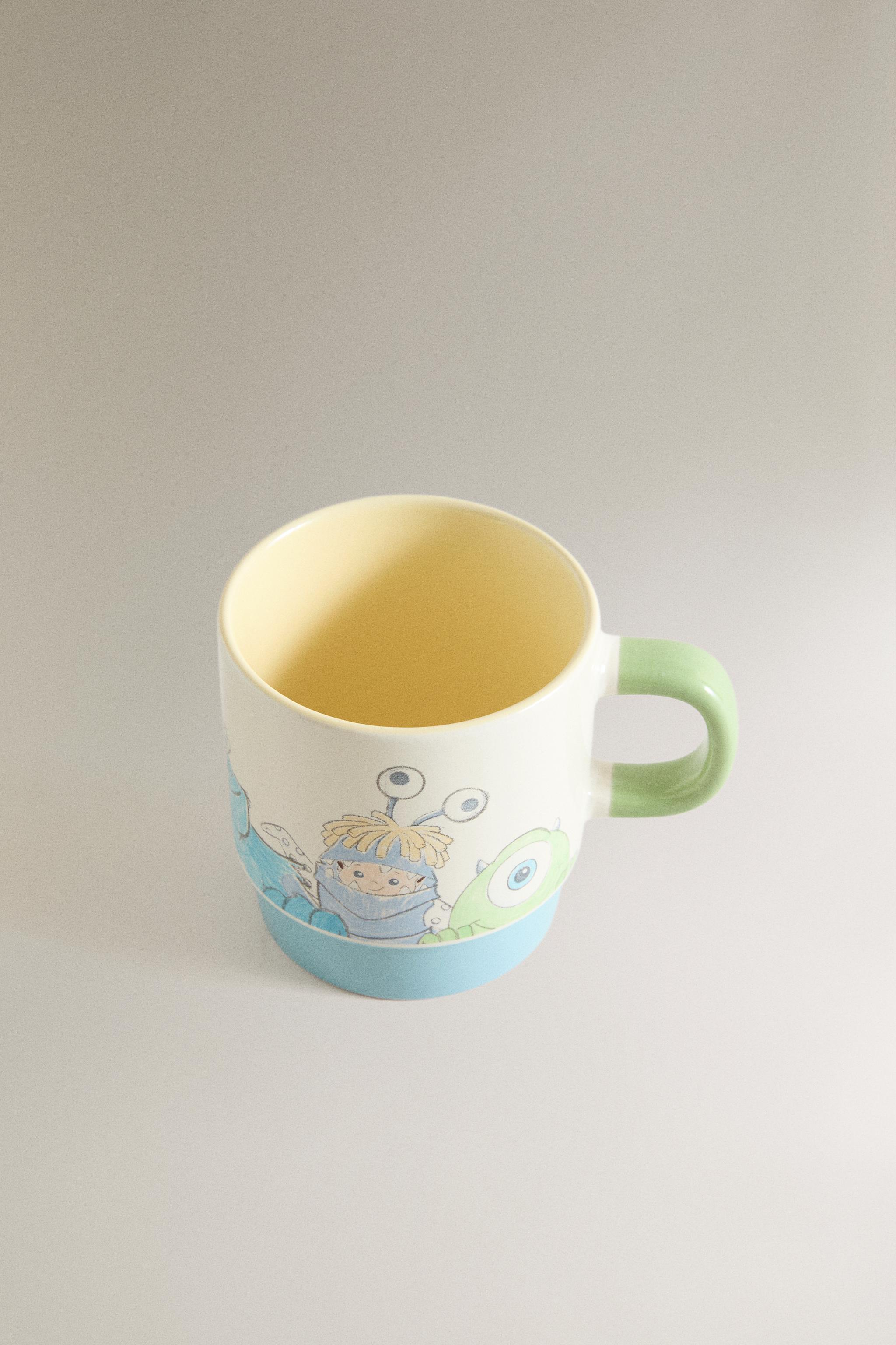 CHILDREN'S STONEWARE MONSTERS, INC. ©DISNEY/PIXAR MUG — Multicoloured