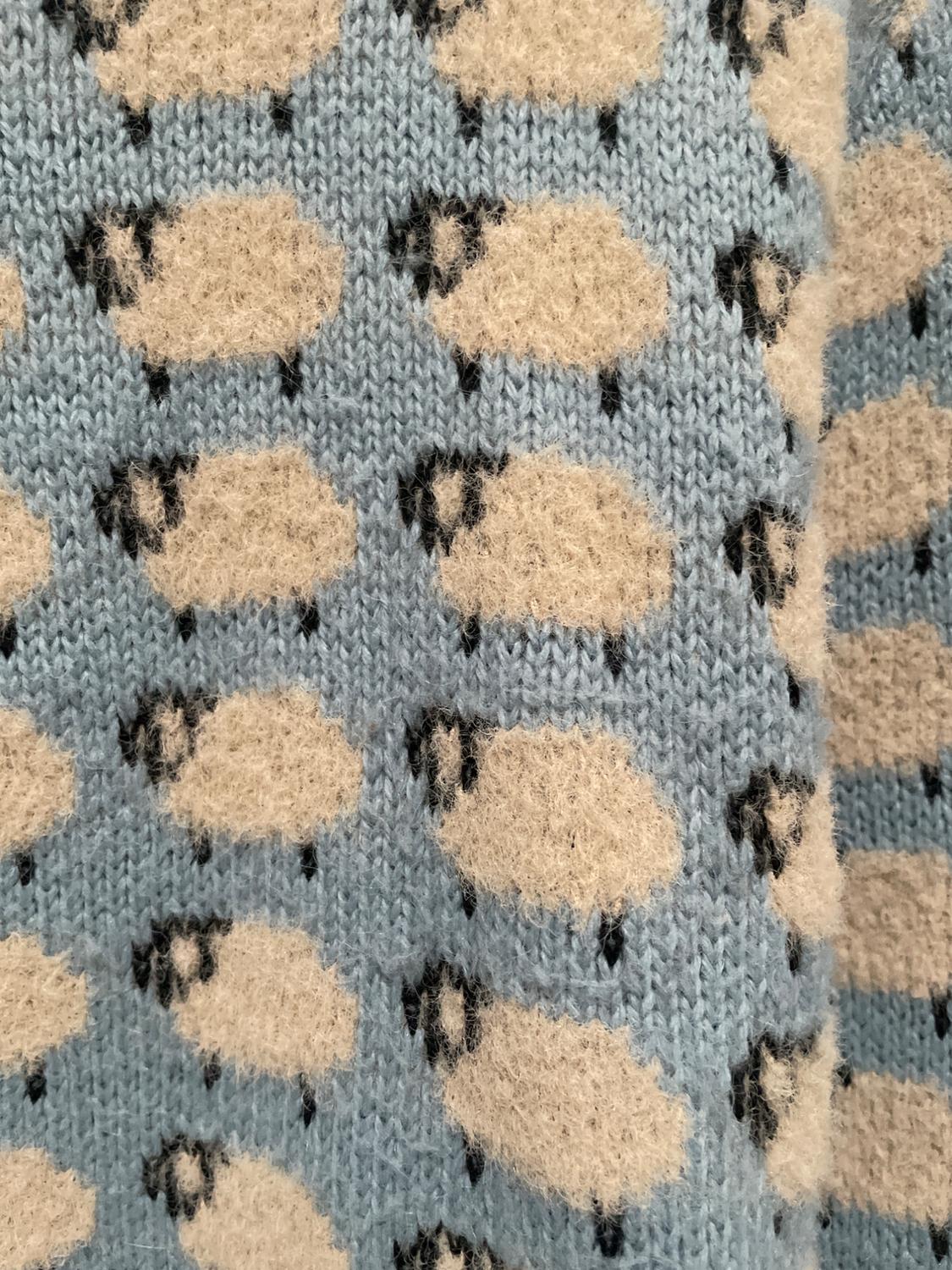 PRINTED KNIT SWEATER - Image 5