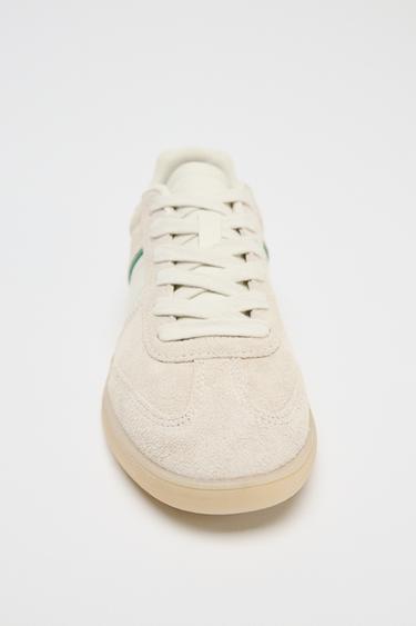 TENNIS CONTRASTE - Blanc écru de Zara - Image 4