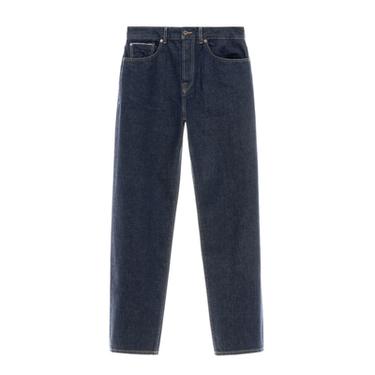 JEANS STRAIGHT ANKLE FIT SELVEDGE - Azul de Zara