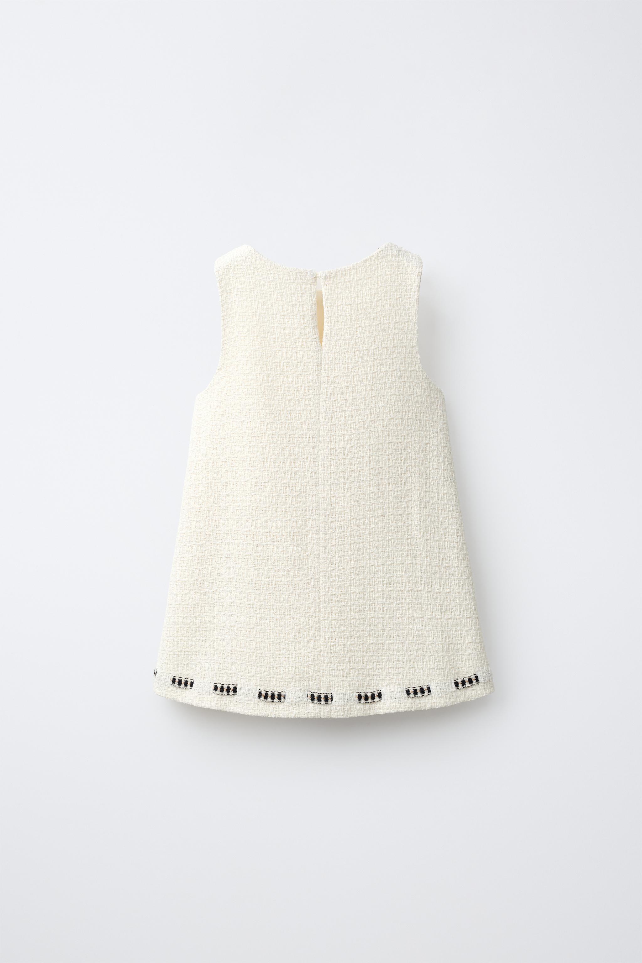 STRUCTURED BOW PINAFORE DRESS