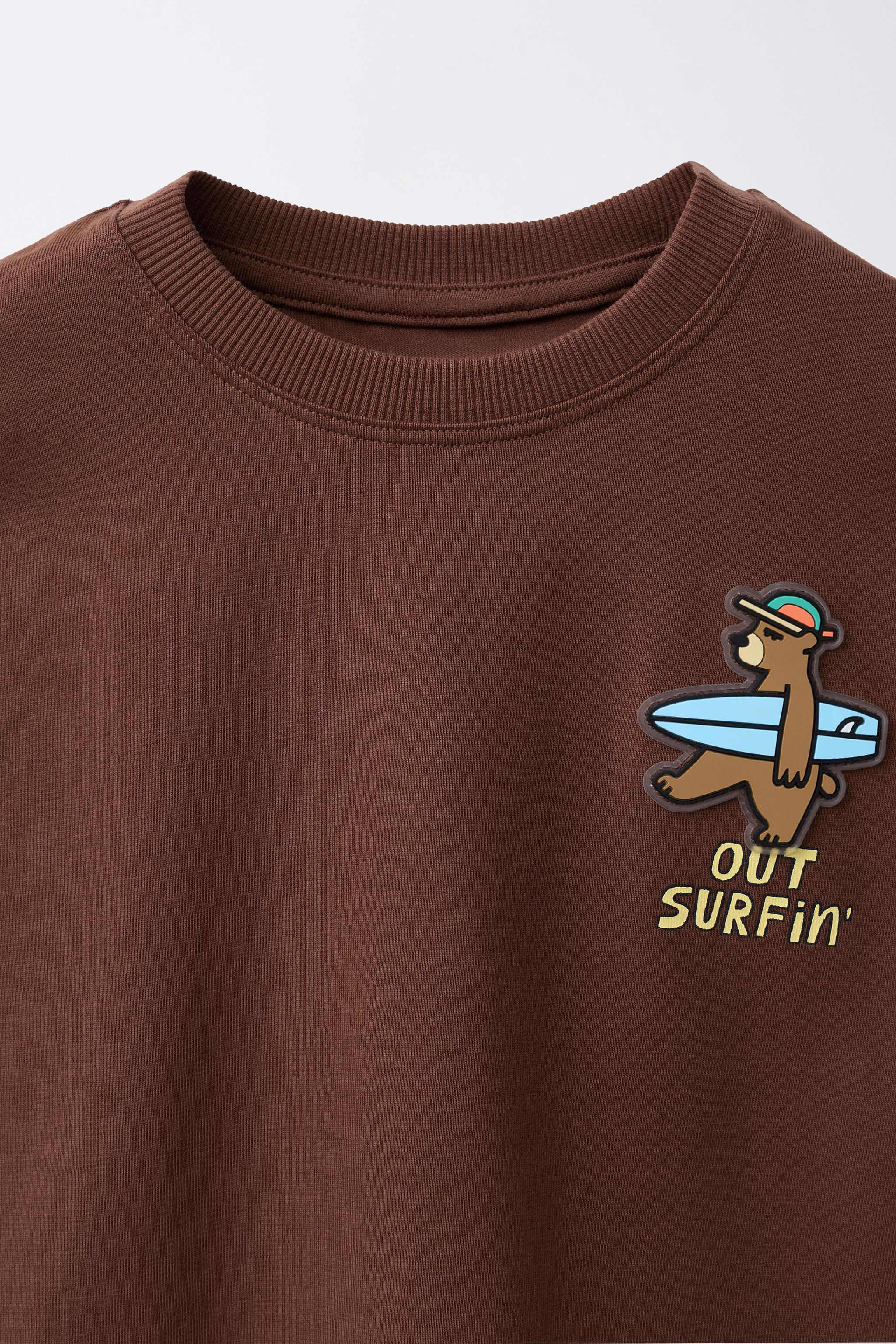 RUBBERIZED DINOSAUR T-SHIRT