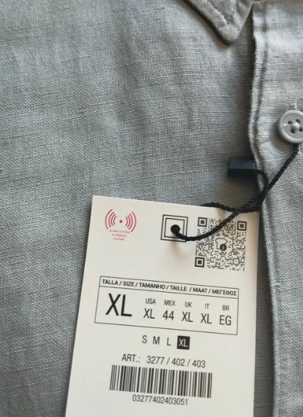 VISCOSE/LINEN BLEND SHIRT - Image 4