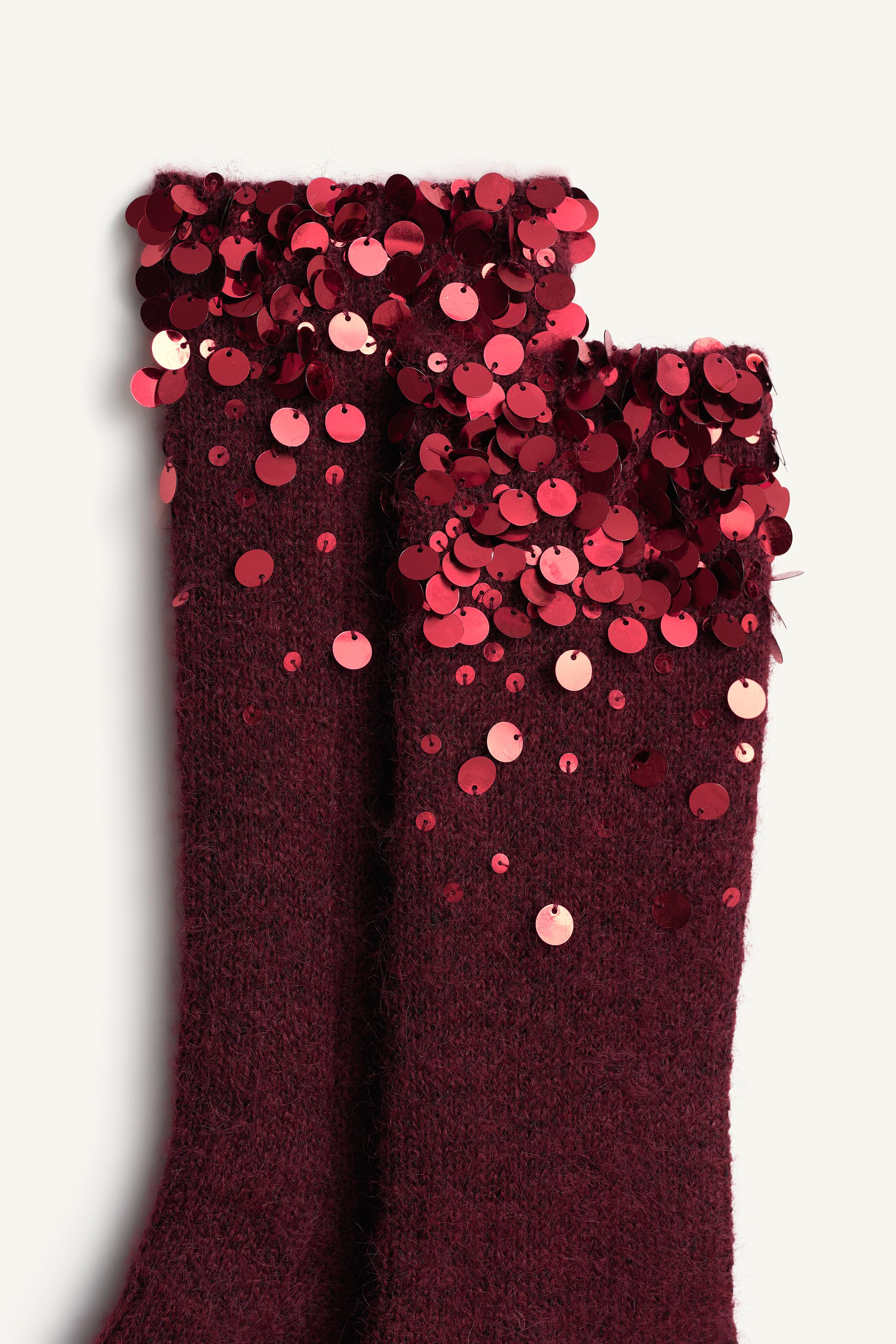 CHAUSSETTES SEQUINS ÉDITION LIMITÉE