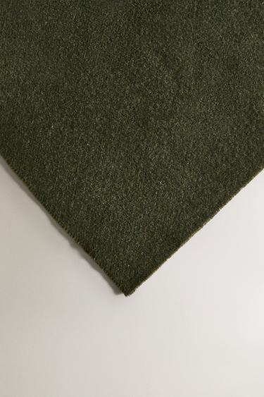 XXL WOOL THROW - Green by Zara - Image 2