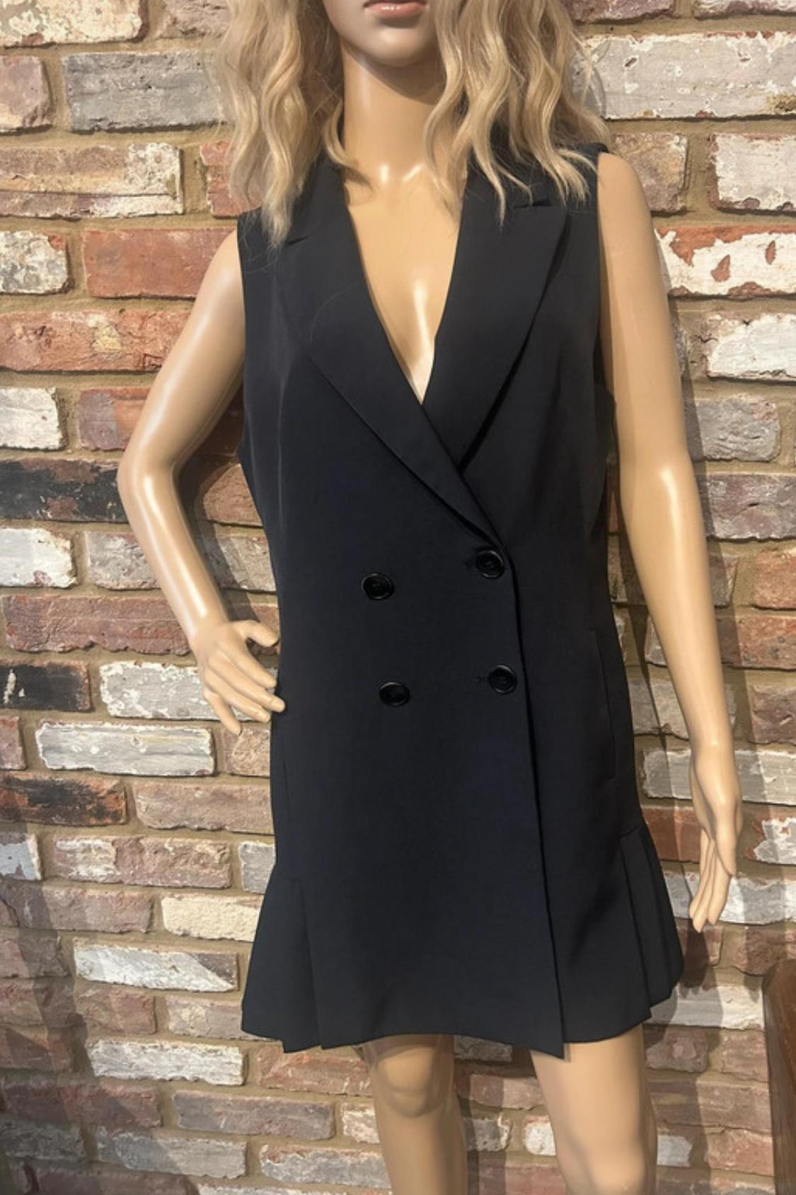 DOUBLE-BREASTED BOX PLEAT WAISTCOAT - Image 4