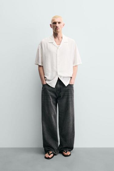 FLUID REGULAR FIT SHIRT - White by Zara