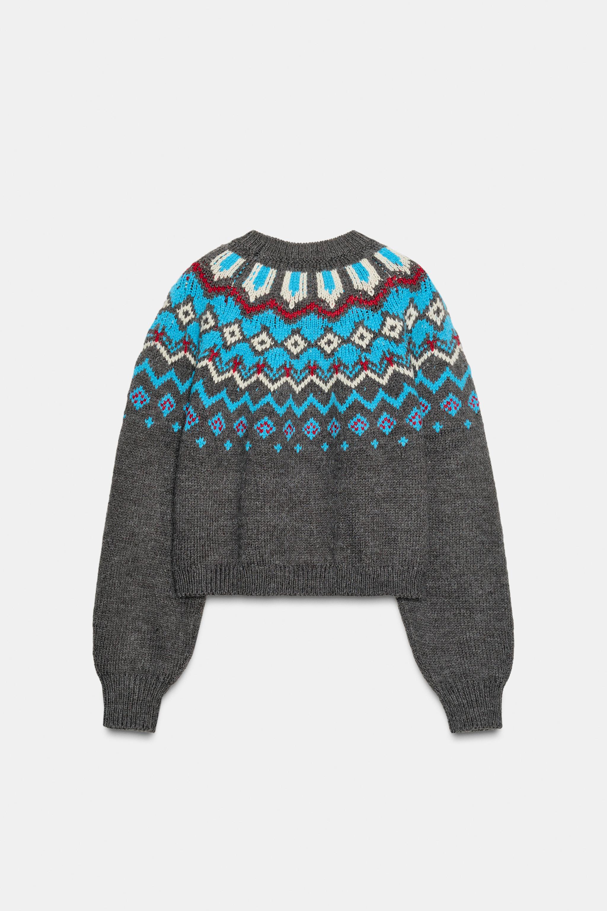 JACQUARD KNIT JUMPER