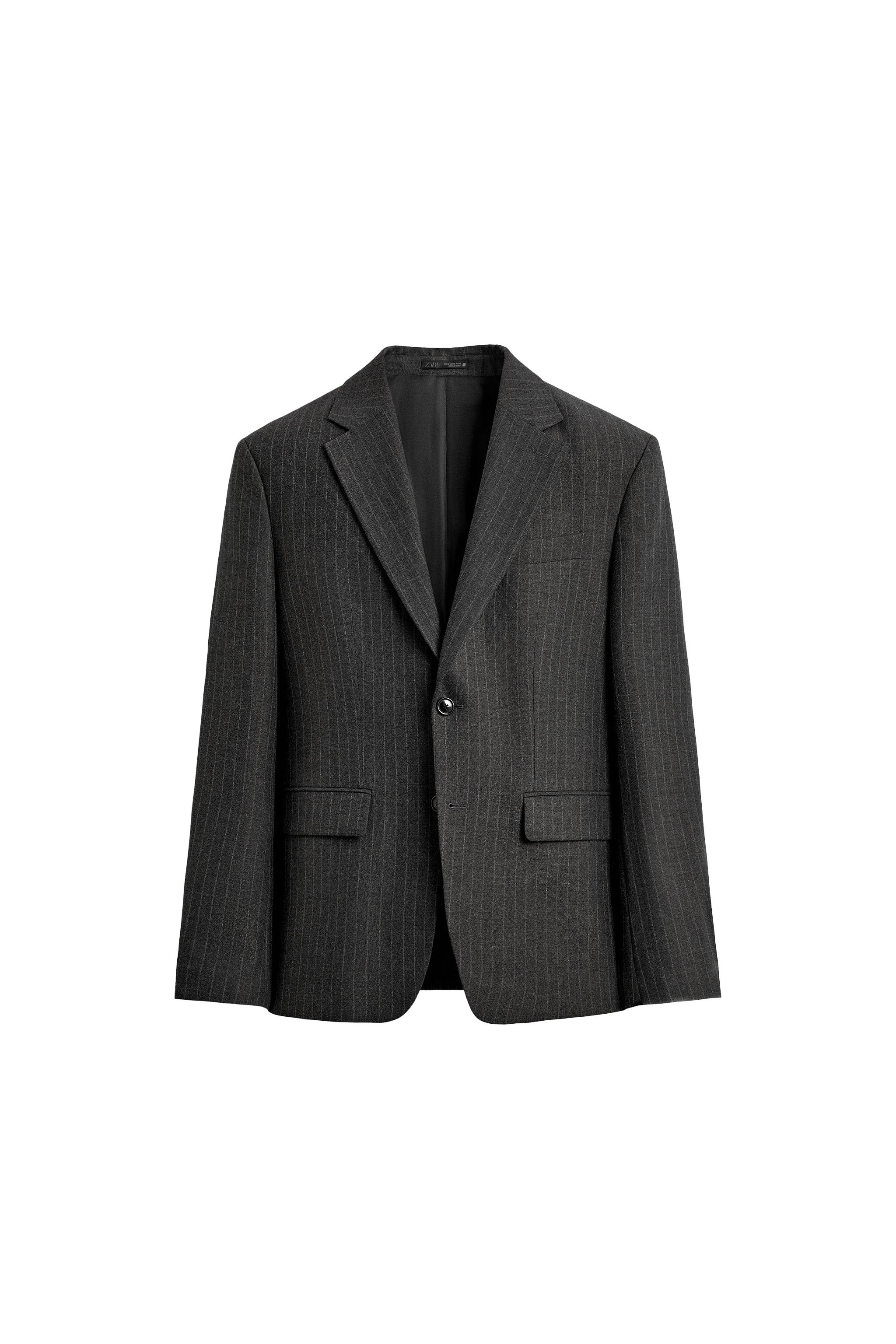 PINSTRIPE SUIT BLAZER
