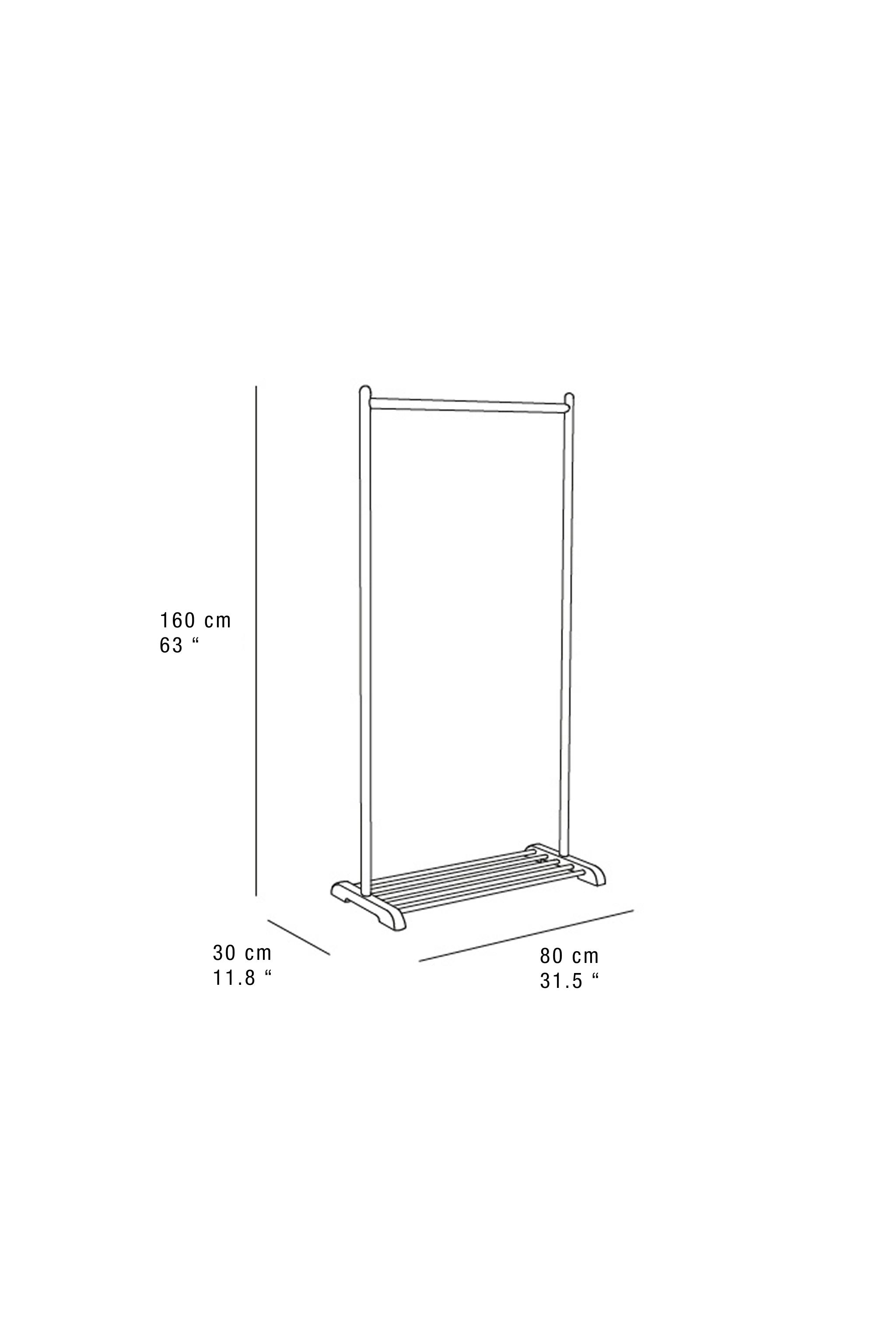 ACACIA WOOD CLOTHES RACK